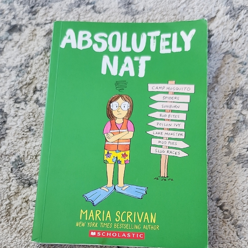 Scholastic Green 'Absolutely Nat' by Maria Scrivan